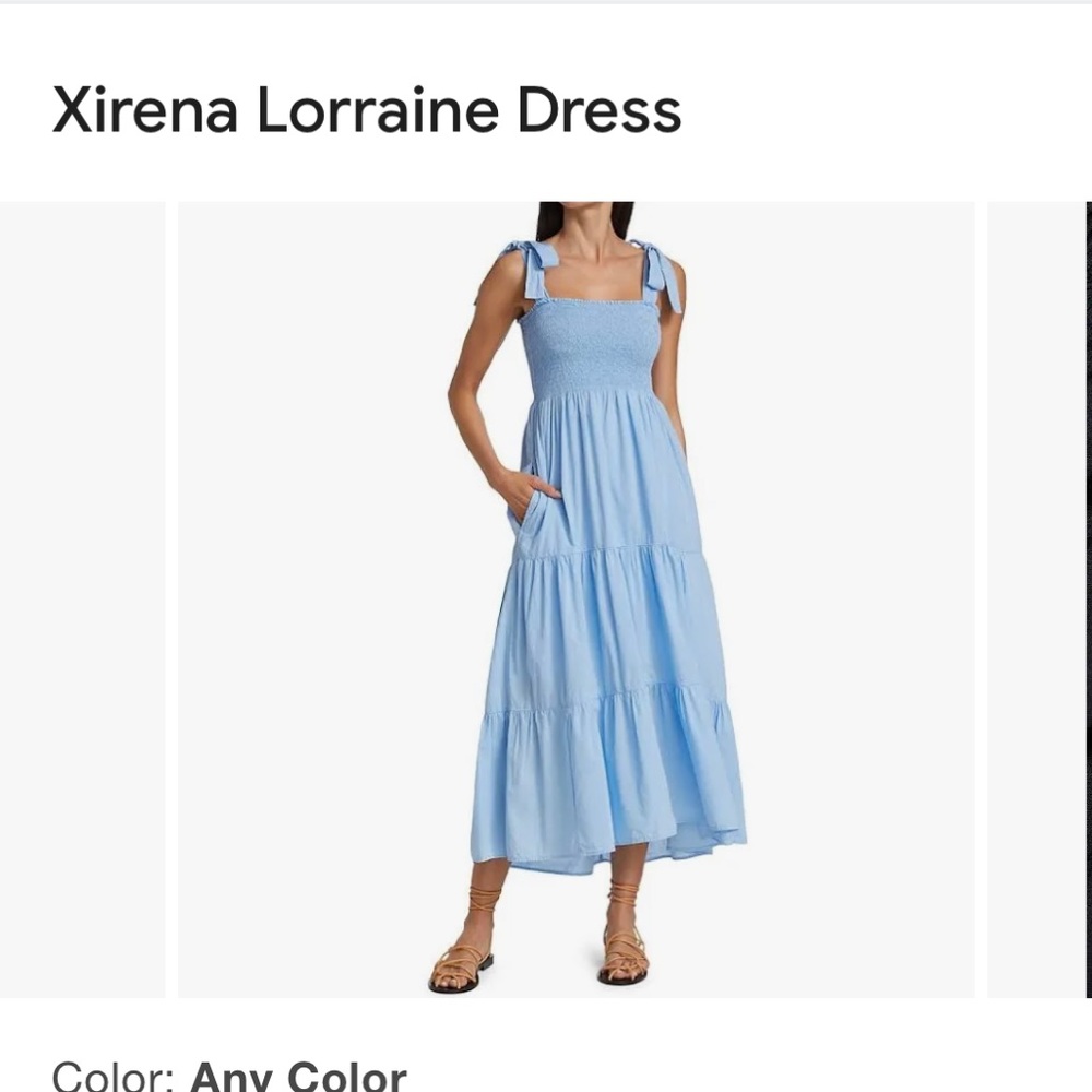 Blue Lorraine dress by Xirena